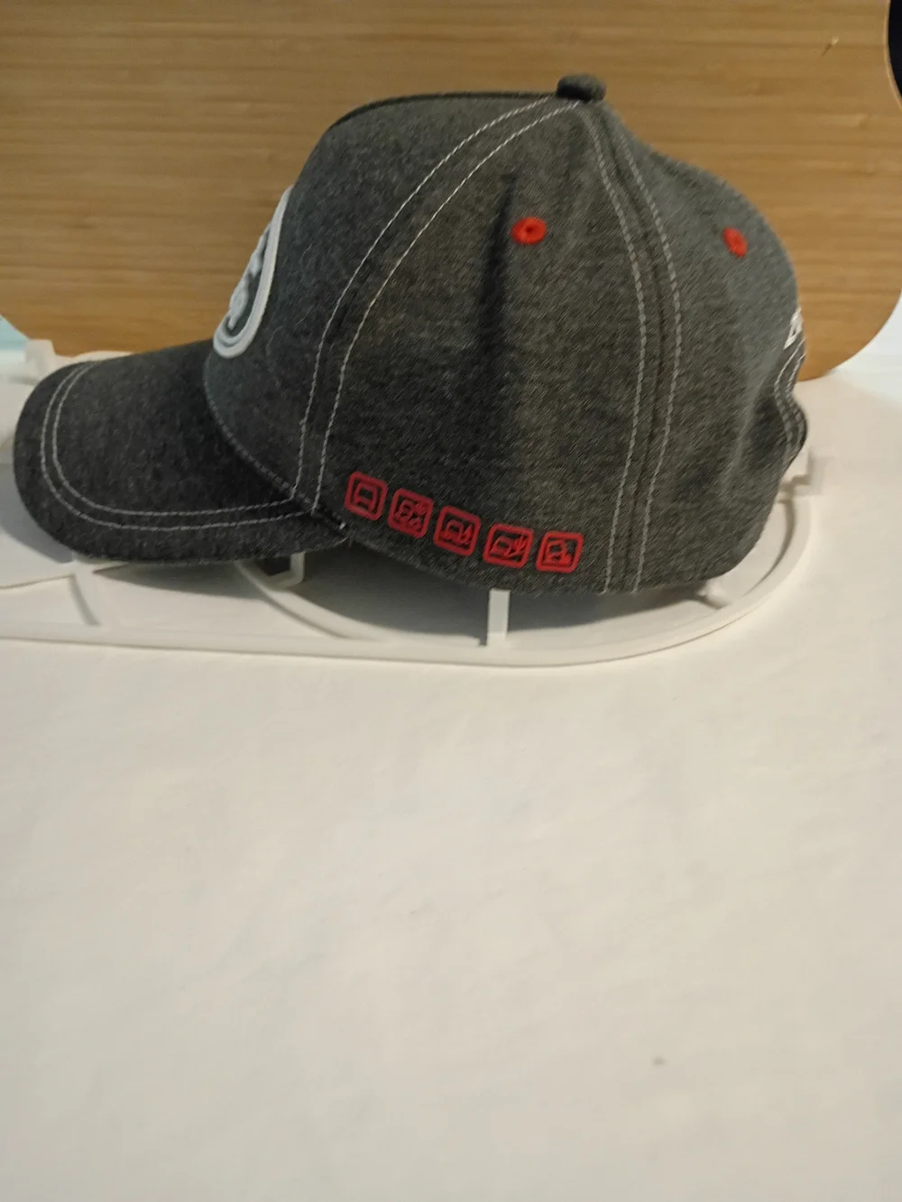 Dark Gray and White Land Rover Logo Baseball Cap
